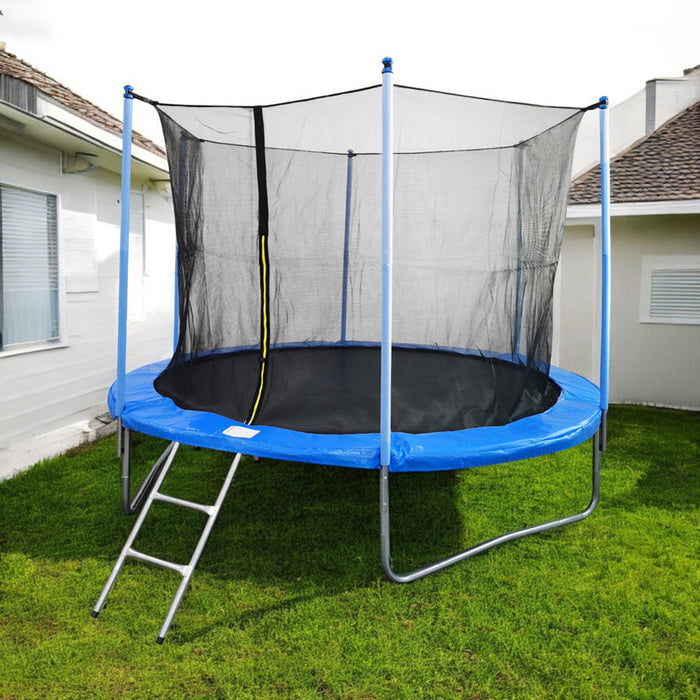 TRAMPOLINE F305X227CM WITH INNER NET AND LADDER UCAMP HD-8530
