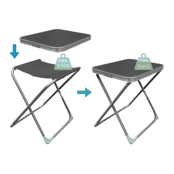 2 IN 1 CAMPING CHAIR WITH TABLE UCAMP HD-10469