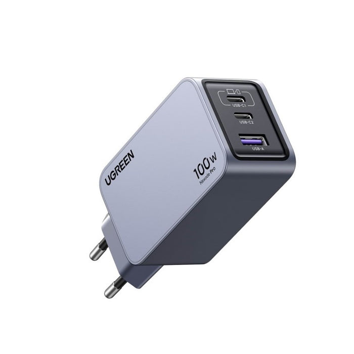 УНИВЕРСАЛНО ЗАРЯДНО УСТРОЙСТВО X757 220V 2xUSB-C 1xUSB A GaN 100W UGREEN