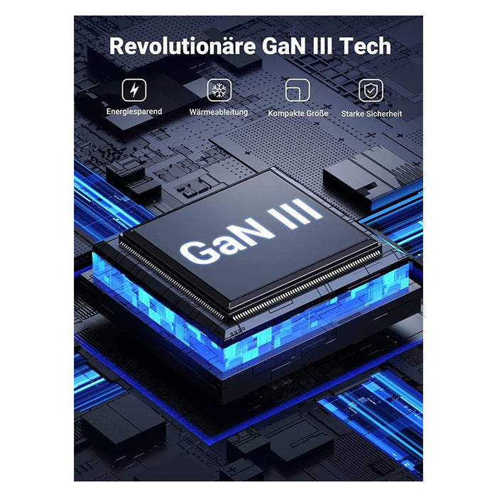 6 IN 1 UNIVERSAL CHARGER CD270 Desk 220V 3xUSB-C 1xUSBA 2xAC UGREEN