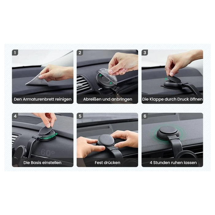 UNIVERSAL CAR PHONE HOLDER DASHBOARD/GLASS LP405 UGREEN