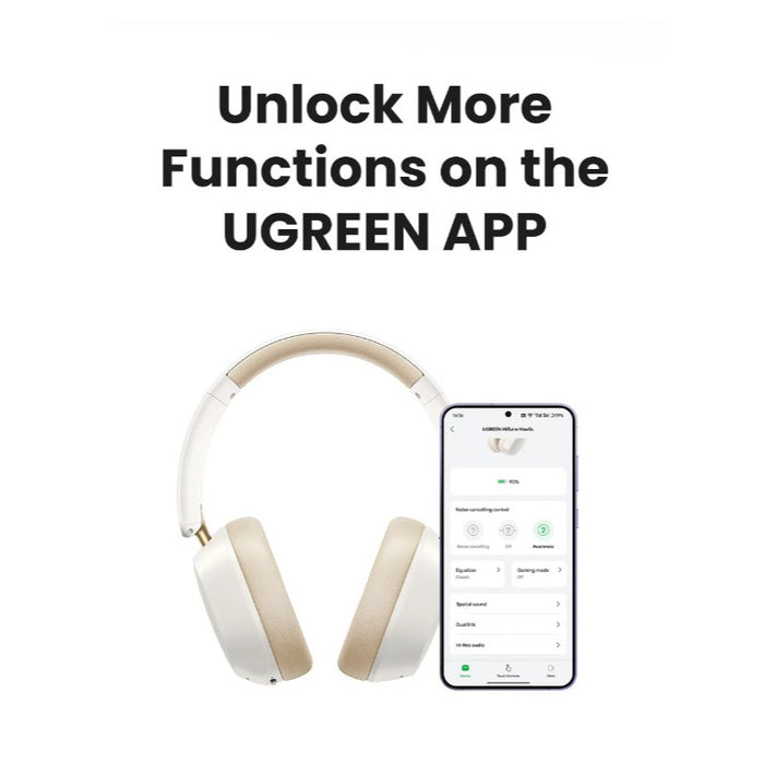 BLUETOOTH HEADPHONES, ANC, Max5c, HP203 UGREEN