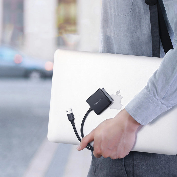 Ugreen USB3.0 adapter for 2.5'' / 3.5'' SATA disk black (CM257)