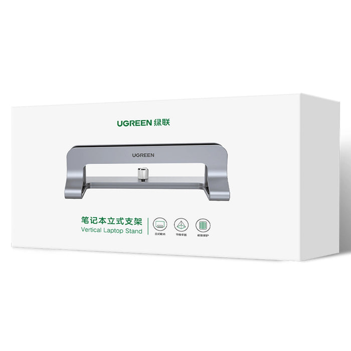 Ugreen LP258 Vertical Stand for 2 Devices Aluminum for Laptop Tablet - Silver