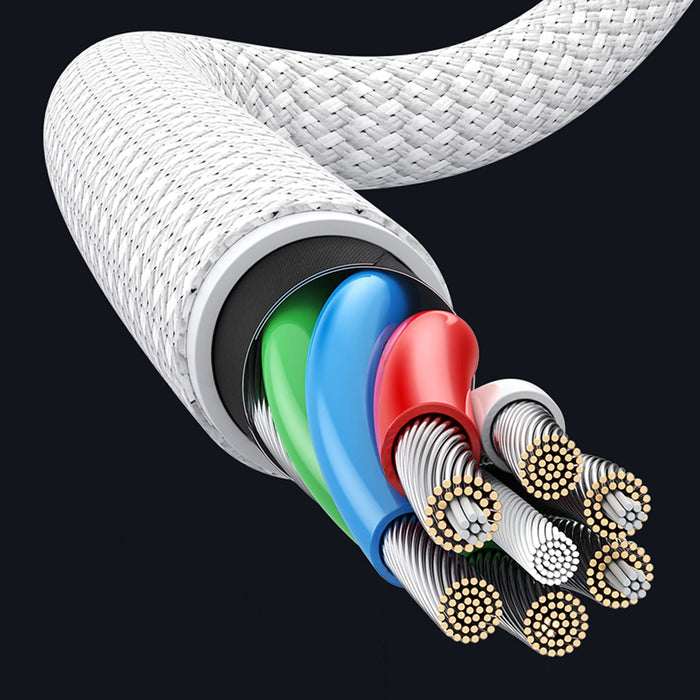 Ugreen US557 USB-C / USB-C PD cable 100W 1m - white