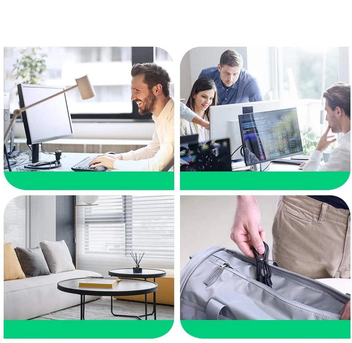 Ugreen cable internet network cable Ethernet patchcord RJ45 Cat 6A UTP 1000Mbps 3m black (70653)