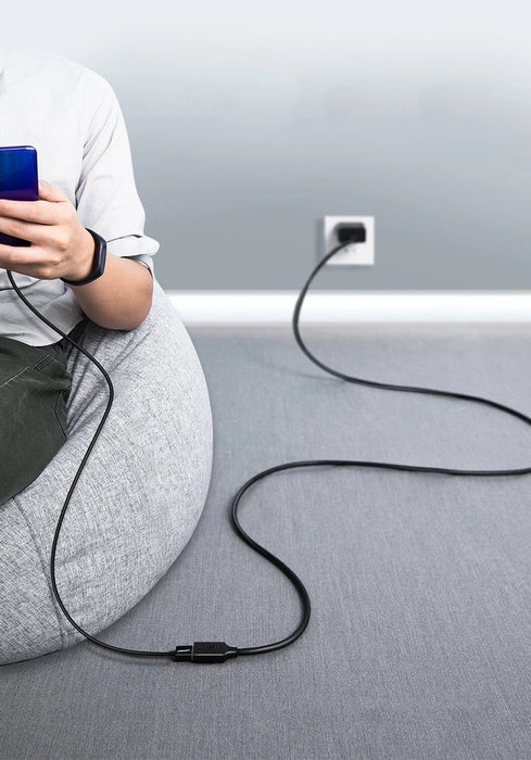 Ugreen cable cord extension adapter USB 3.0 (female) - USB 3.0 (male) 2 m black (US129 10373)