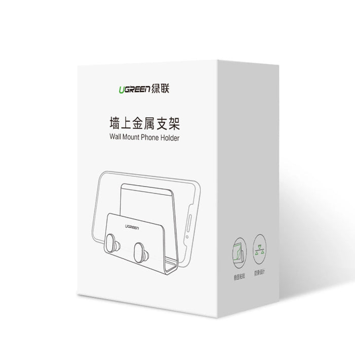 Ugreen LP193 metal wall holder for smartphone / tablet 4-9.7" - silver