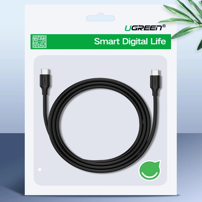 Ugreen US286 USB-C - USB-C 3A 480Mb/s cable 3m - black