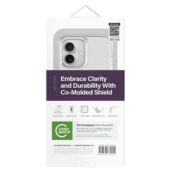 Uniq LifePro Xtreme iPhone 16 Case - Clear