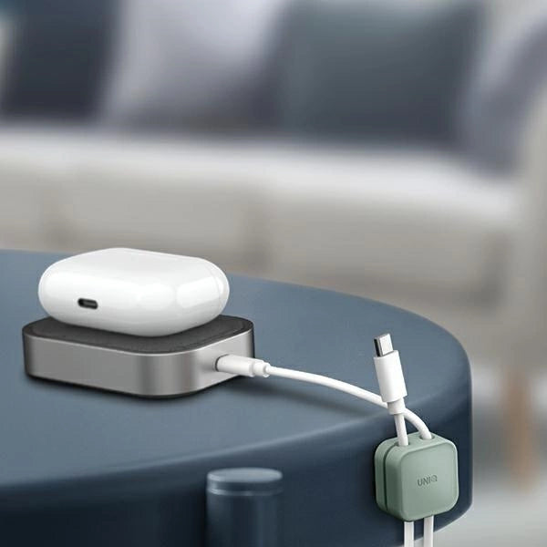 Uniq Pod Self-Adhesive Cable Organizer Set of 8 Pink/Blush Pink