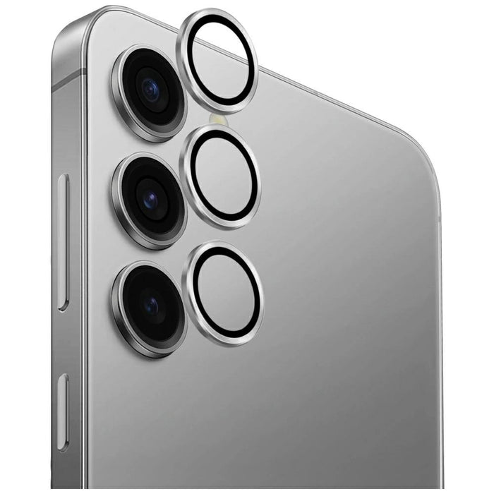 Uniq Optix Aluminum Camera Lens for Samsung Galaxy S25 - Silver