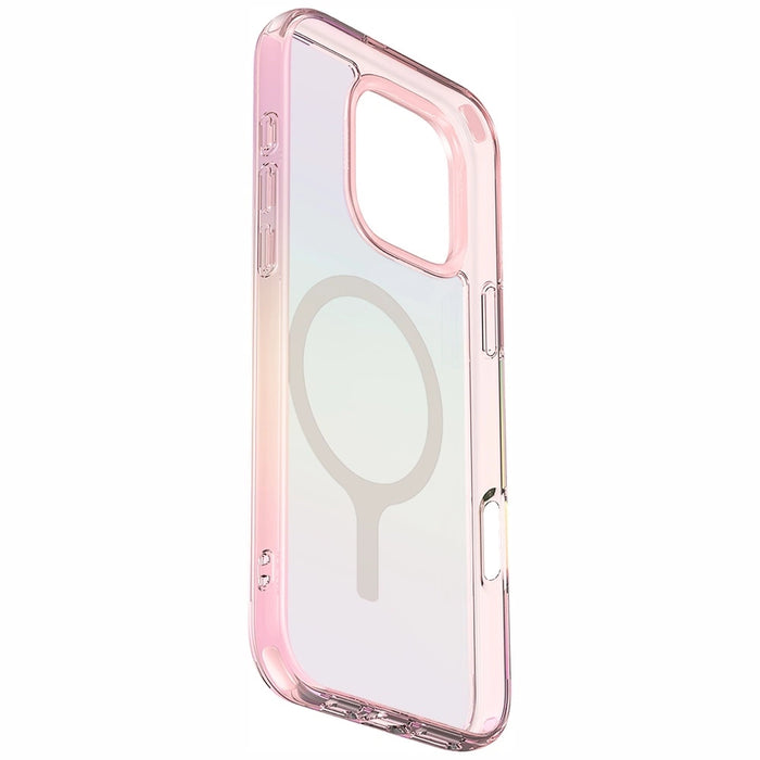 Uniq Iridescia Magclick Charging Case for iPhone 16 Pro - Pink