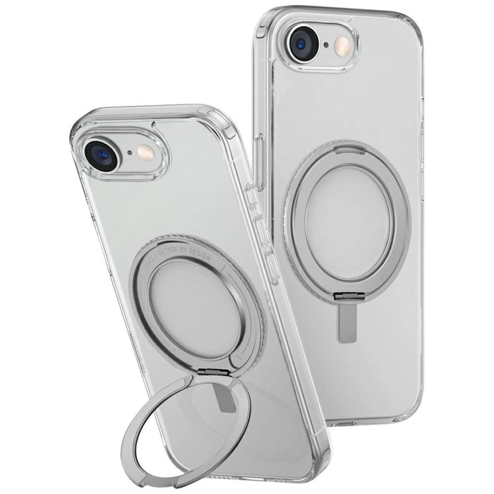 Uniq Swivix 360 Rotating Kickstand Case for iPhone 16e - Clear