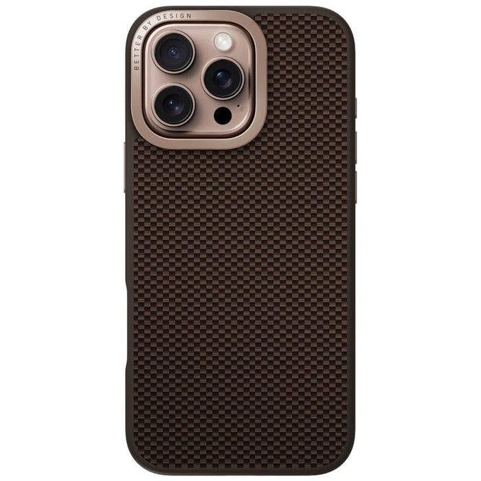 Uniq Keva Max Magclick Charging Camera Stand Case for iPhone 16 Pro - Brown
