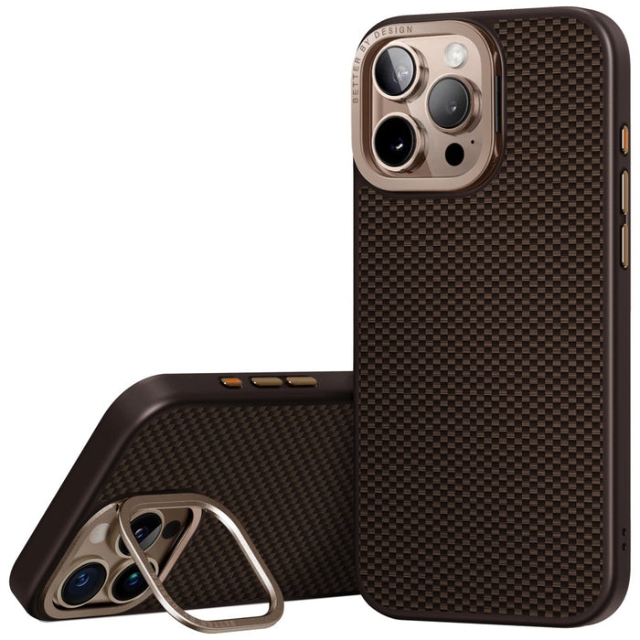 Uniq Keva Max Magclick Charging Camera Stand Case for iPhone 16 Pro Max - Brown