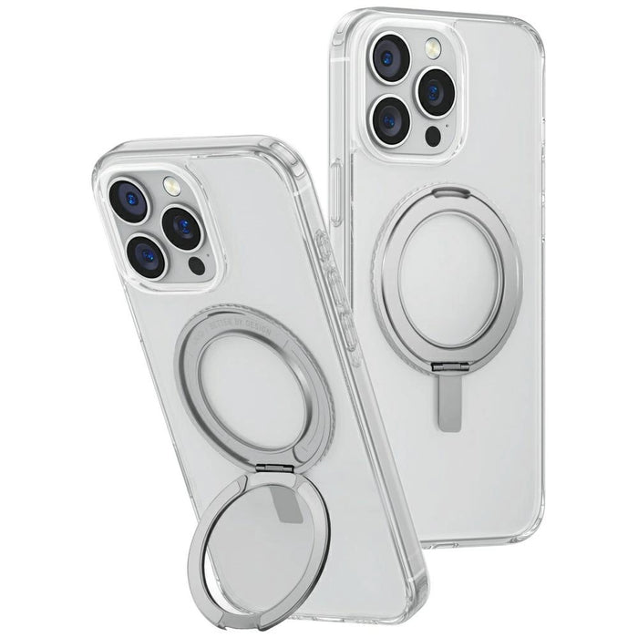 Uniq Swivix 360 Rotating Kickstand Case for iPhone 16 Pro Max - Clear