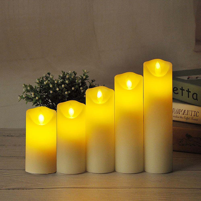 LED DECORATIVE CANDLE ON BATTERIES 15CM V-TAC