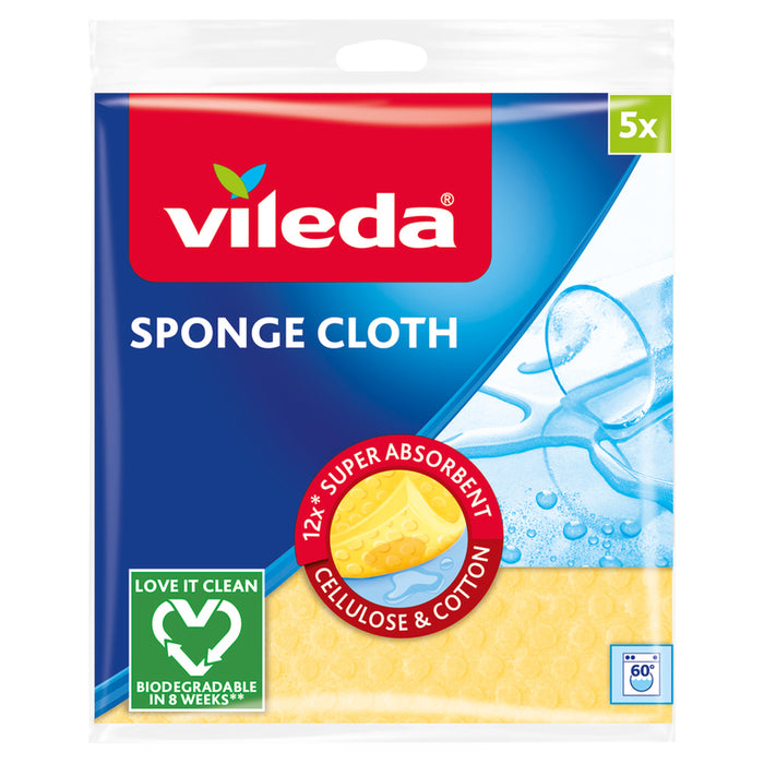 MOIST ABSORBENT TOWEL 5 PCS VILEDA