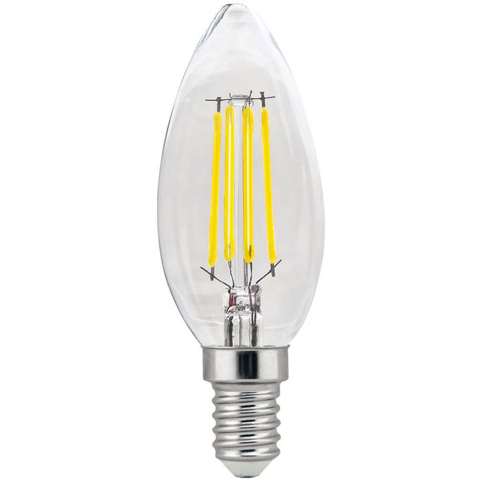 LED BULB E14 6W 4000K 720LM FILAMENT CANDLE VITO