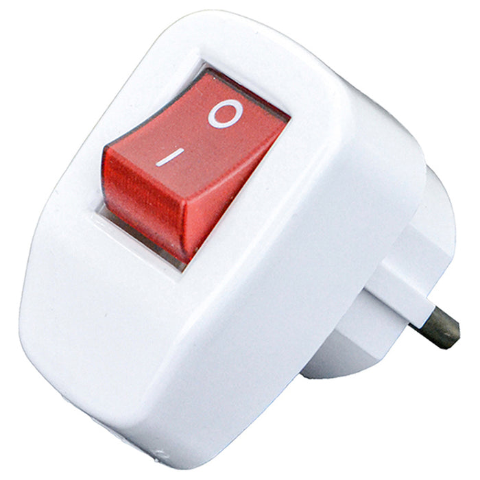CORNER PLUG WITH KEY WHITE IP20 VITO