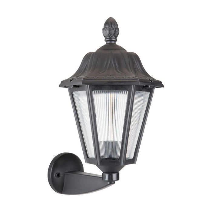 GARDEN LANTERN TOP/BOTTOM BRACKET E27 IP44 BLACK VITO VERONA