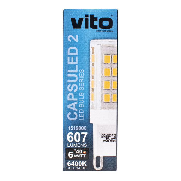 LED CAPSULE G9 6W 6400K 607LM VITO