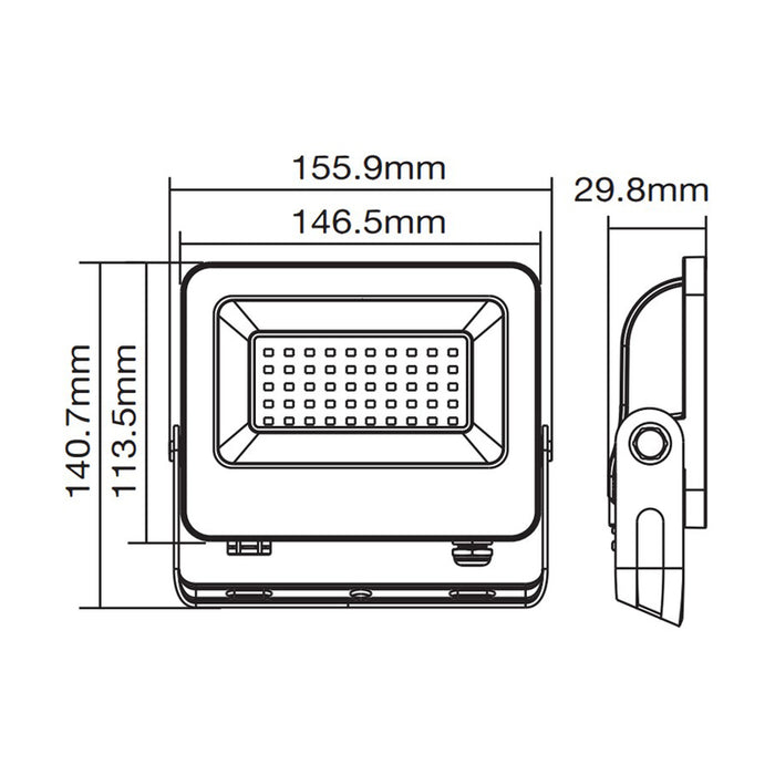 LED SPOTLIGHT 30W 4000K IP65 VITO SAVA