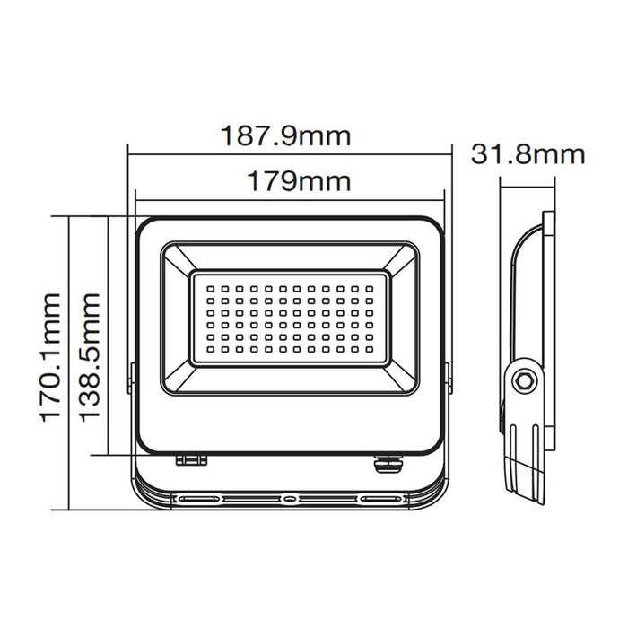 LED SPOTLIGHT 50W 4000K IP65 VITO SAVA