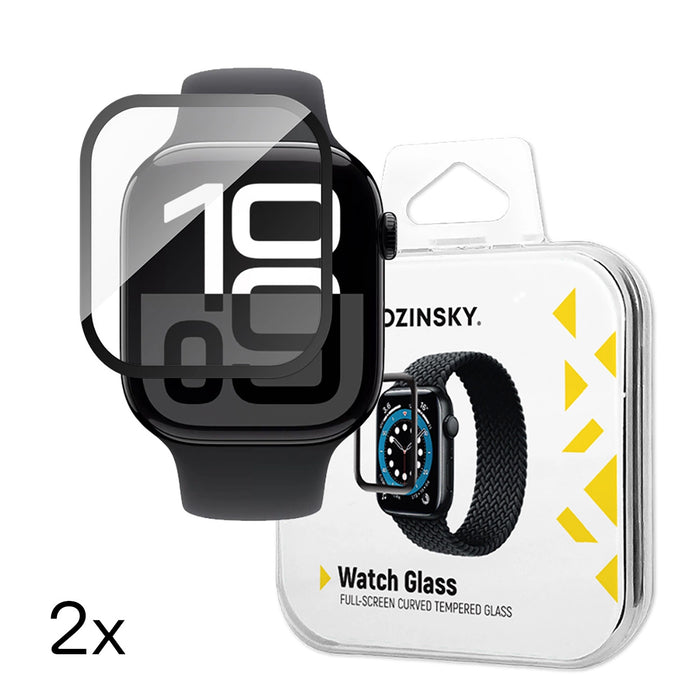 Wozinsky Full Glue Tempered Glass for Apple Watch 46mm (2 pcs.)
