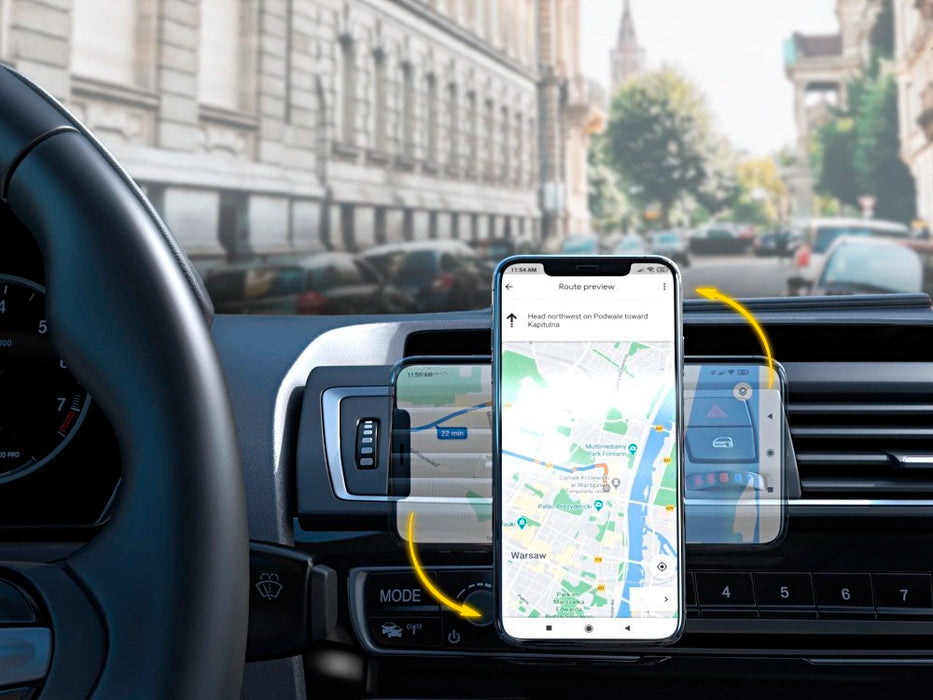 Wozinsky magnetic holder for the car grille 360 black (WMH-03)