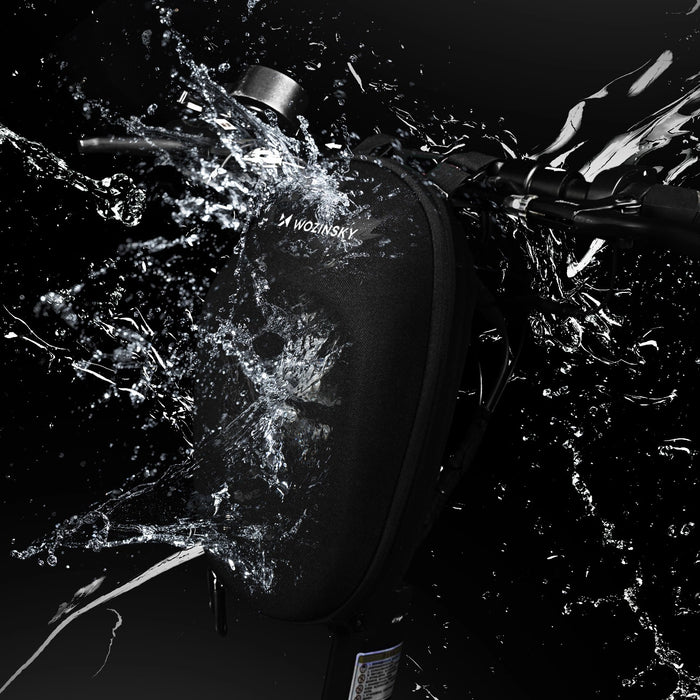 Wozinsky waterproof scooter bar bag scooter bag 4l black (WSB1BK)