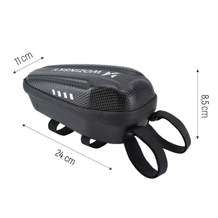 Wozinsky waterproof scooter handlebar bag 2l handlebar bag black (WSB3BK)