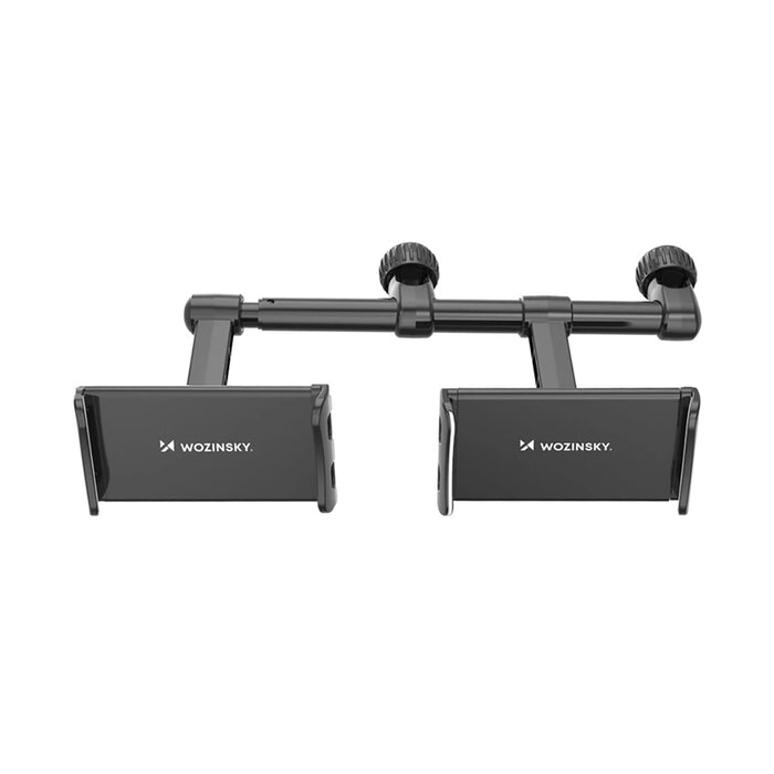 Wozinsky dual car phone holder for headrest black (WTHBK1)