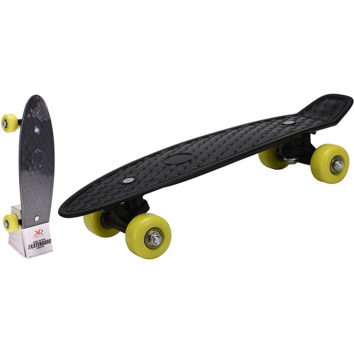 CHILDREN'S SKATEBOARD BLACK 20KG XQMAX 8EB000130