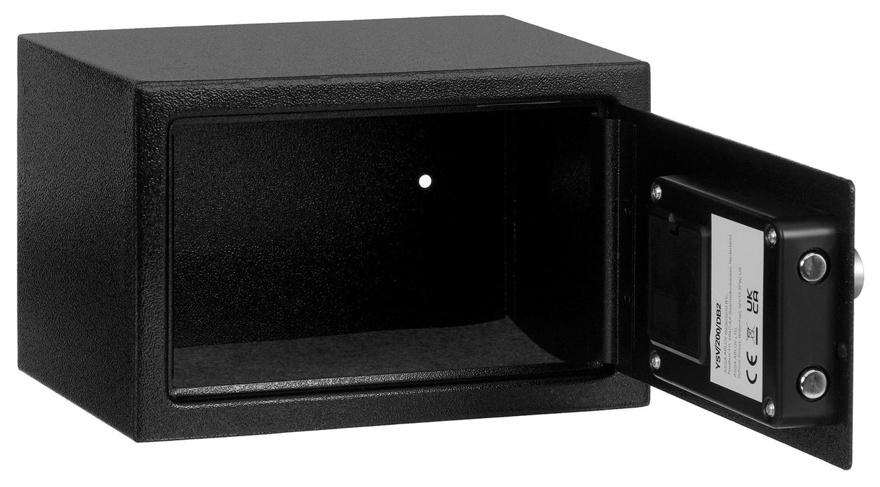 Yale YSV/200/DB2 Freestanding safe 8.6 l Steel Black