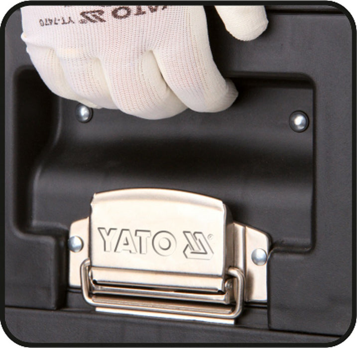 Yato YT-09107 small parts/tool box Metal Black, Red
