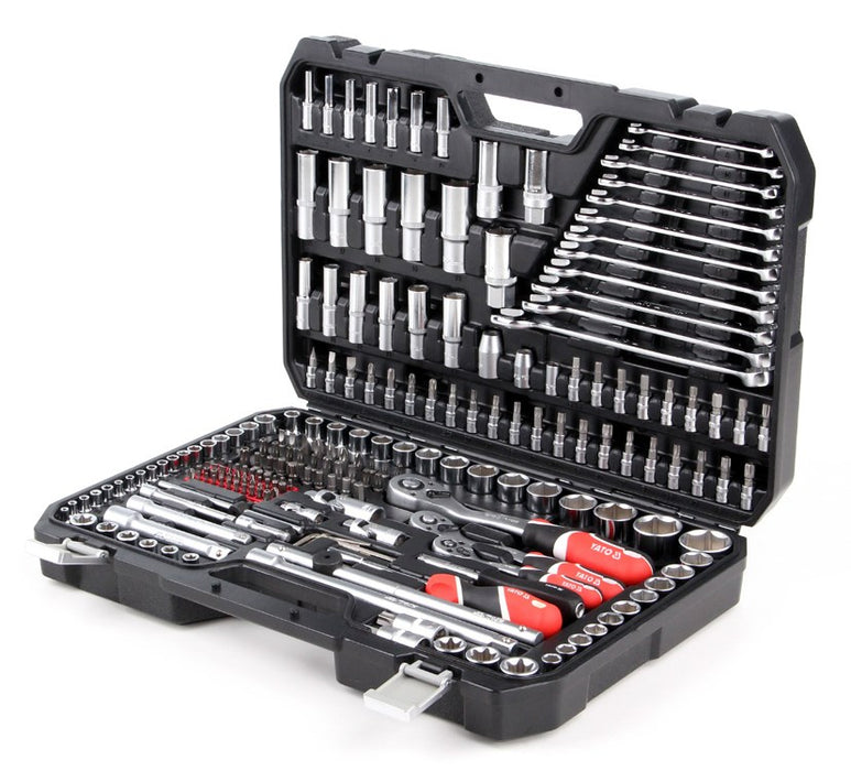 YATO YT-38841 1/4", 3/8", 1/2" Socket wrench set