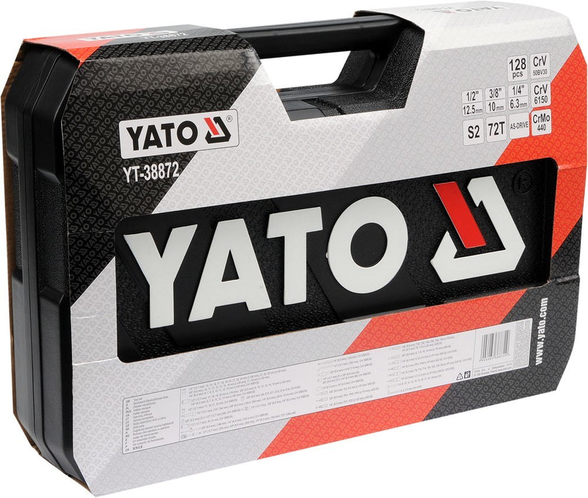 Yato YT-38872 mechanics tool set 128 tools