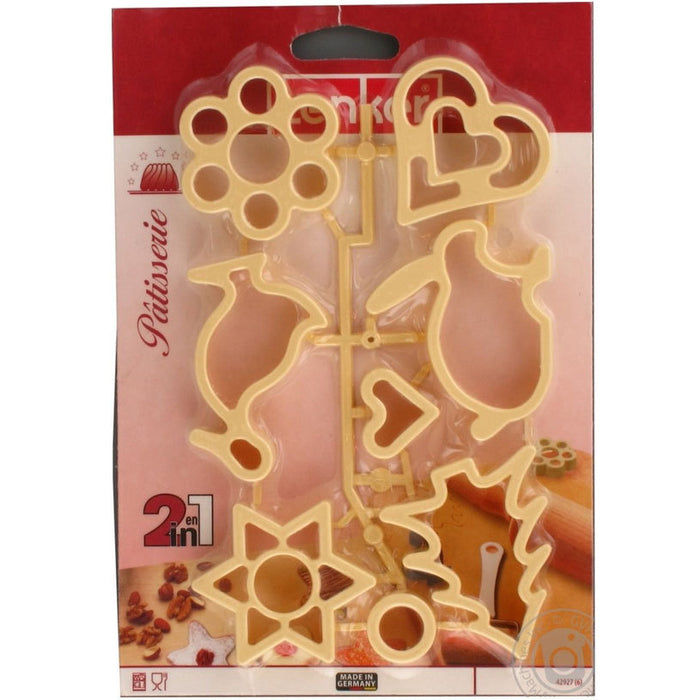 DOUBLE CUTTING MOLD ZENKER 8 PCS