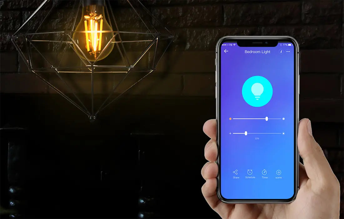 Smart WiFi LED bulb Sonoff B02-F-A60