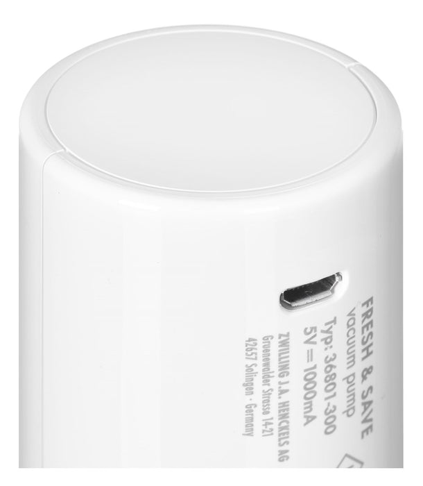 ZWILLING FRESH & SAVE 36801-300-0 Vacuum pump 19 cm White