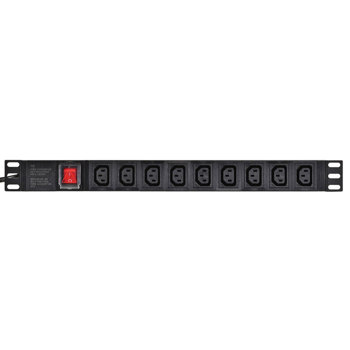Alantec PZ010 power extension 1.8 m 9 AC outlet(s) Indoor Black