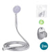 A shower head with a hose to direct the flow Berilo Metal 2 m 14 x 24,5 x 4,5 cm 14 x 4,5 x 24,5 cm (12 Units)