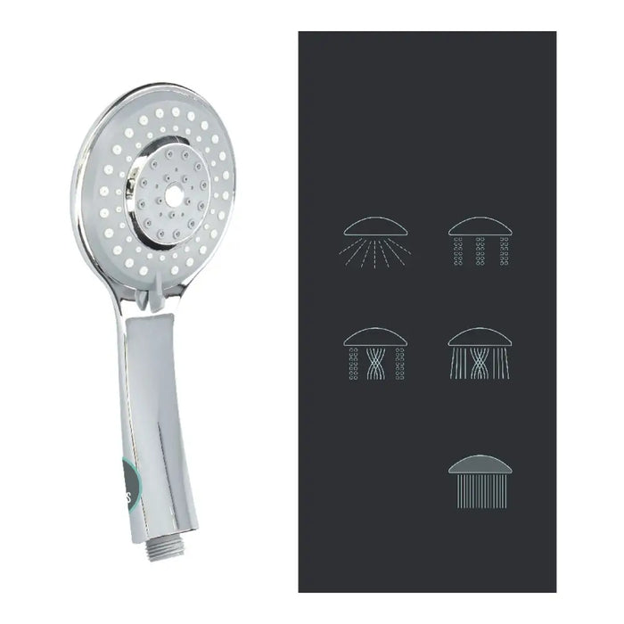 A shower head with a hose to direct the flow Fontastock Stainless steel - Баня<<<Дом Градина<<<BigBuy&&&Аксесоари и