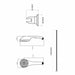 A shower head with a hose to direct the flow Rousseau Heko Stop’O Grey Stainless steel 150 cm 5 Positions - Баня<<<Дом
