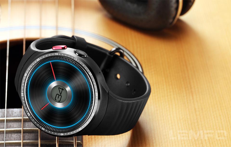 A smart watch camera LEMFO LES1 Android 5.1 MTK6580 1GB + 16GB - Smart Watches