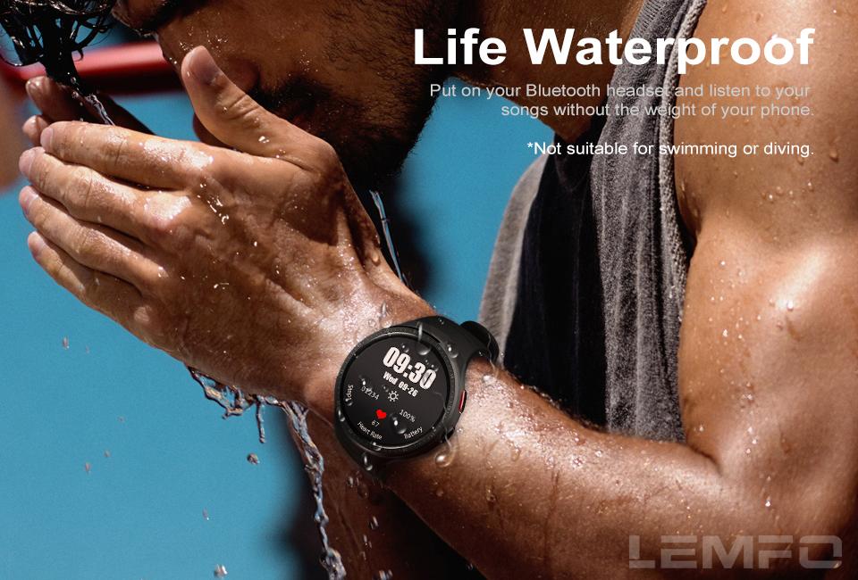 A smart watch camera LEMFO LES1 Android 5.1 MTK6580 1GB + 16GB - Smart Watches