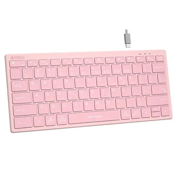 A4TECH FBX51C FSTyler Wireless Keyboard Pink - Клавиатури<<<Компютърна периферия<<<ValiAPI