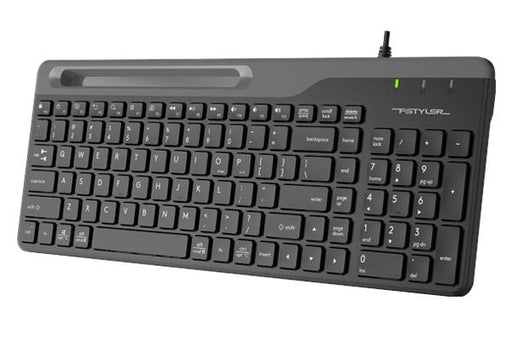 A4tech Fstyler FK25 Wired Keyboard Phone Stand Cyrillic Black - Клавиатури<<<Компютърна периферия<<<ValiAPI